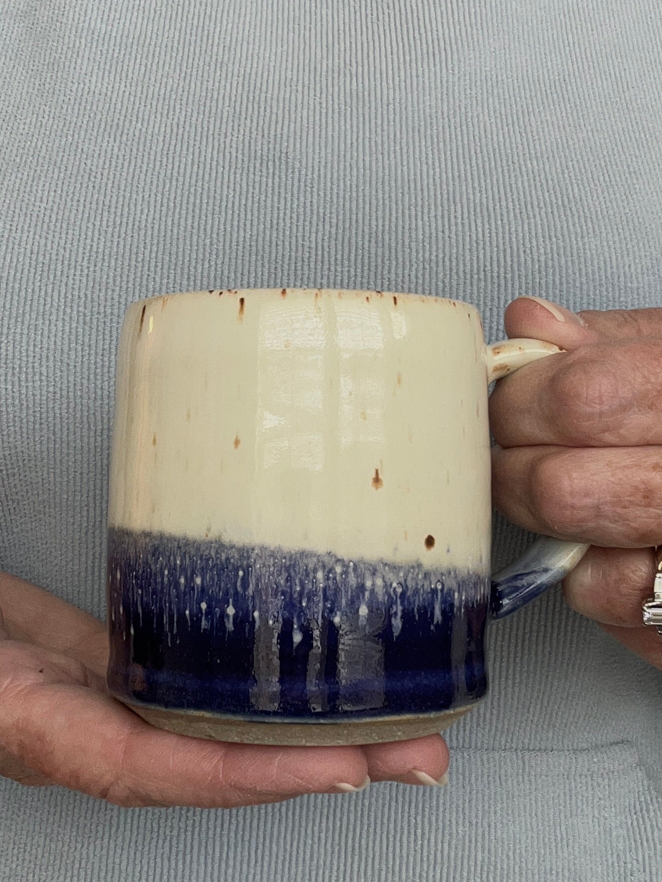 Twinkle Blue Tea Cup