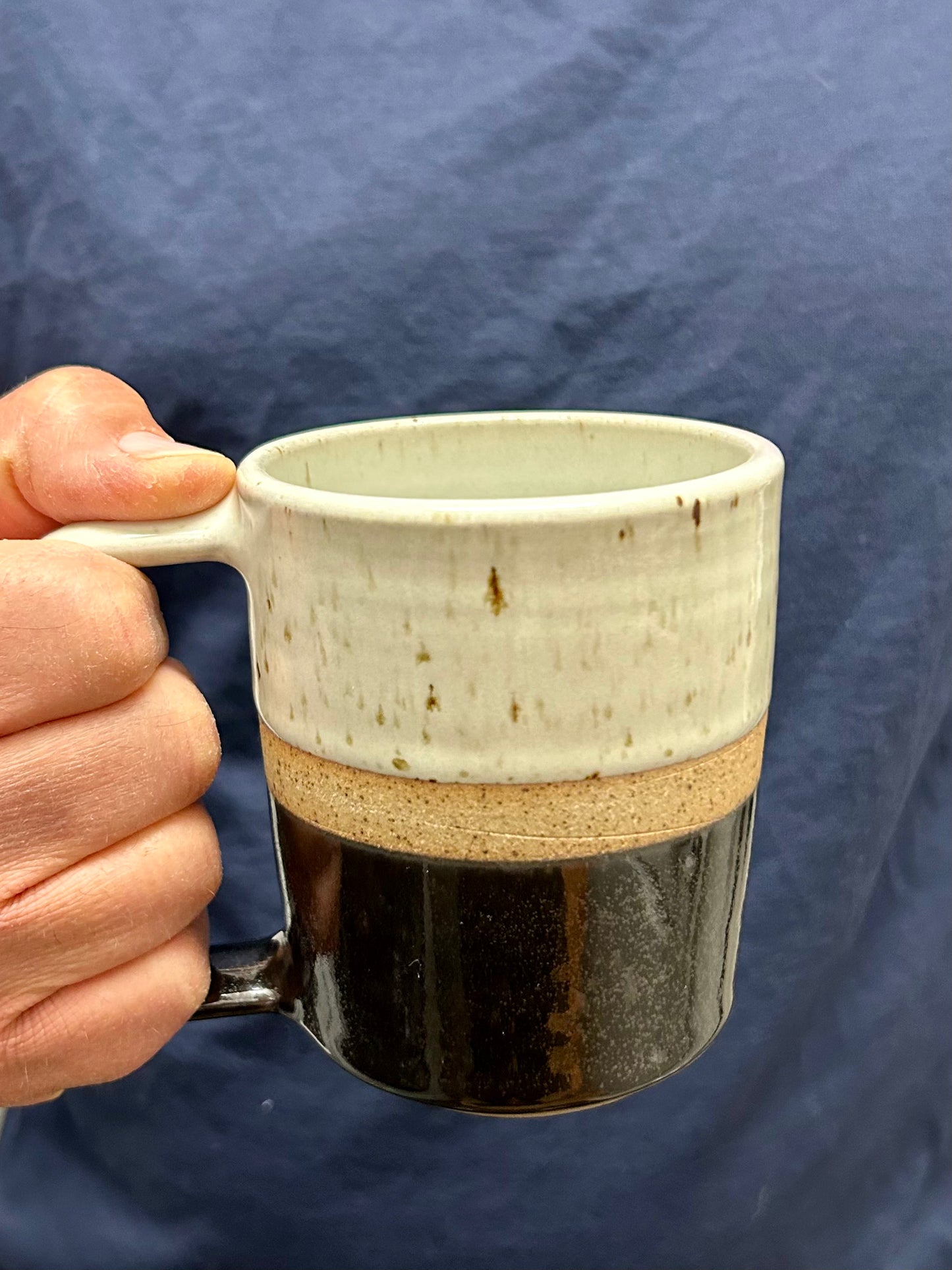 Clay Stripe Mug - Black
