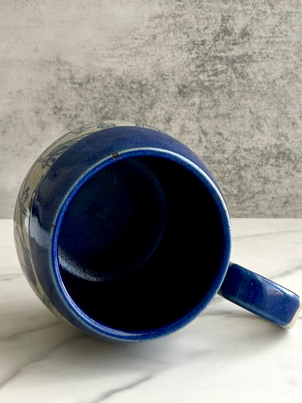 Blue Birds Round Mug - Pre-Order